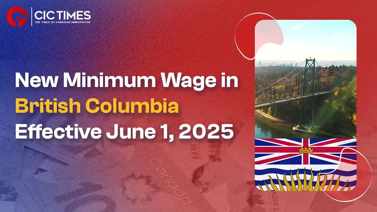 British Columbia Announces New Minimum Wage Effective From June 2025