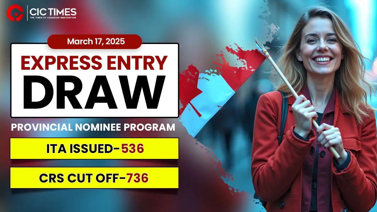 Express Entry latest draw invites 536 PNP candidates for Canada PR