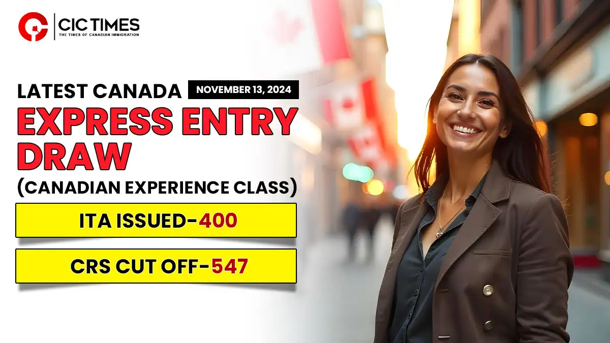 IRCC Invites 400 CEC Candidates in the Latest Express Entry Draw