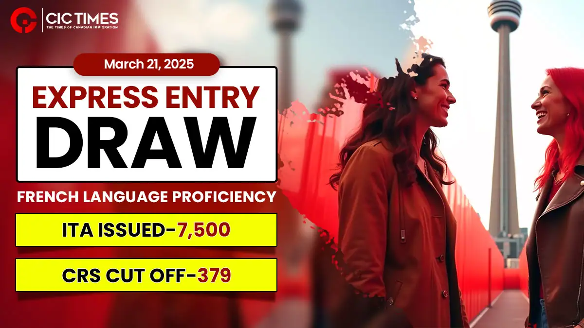 Latest Express Entry Draw Invites 7500 French Speakers